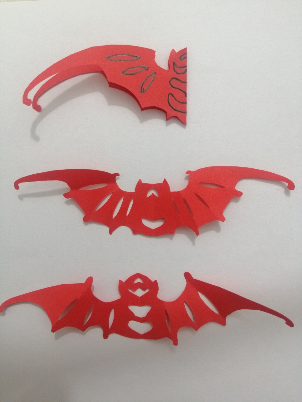 慧心巧思蝙纸为蝠小小剪纸课堂三