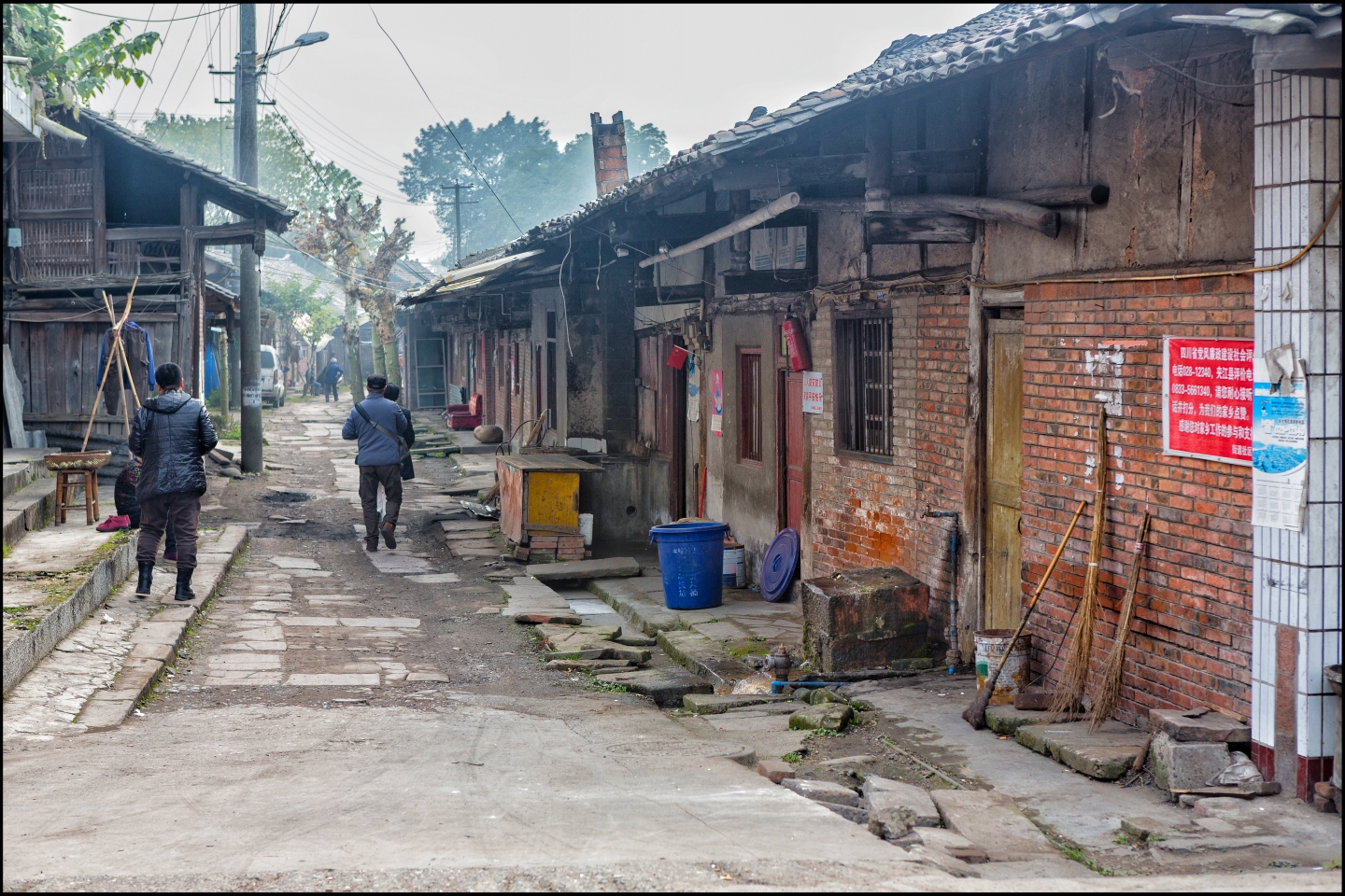 纪实:走在木城的老街上