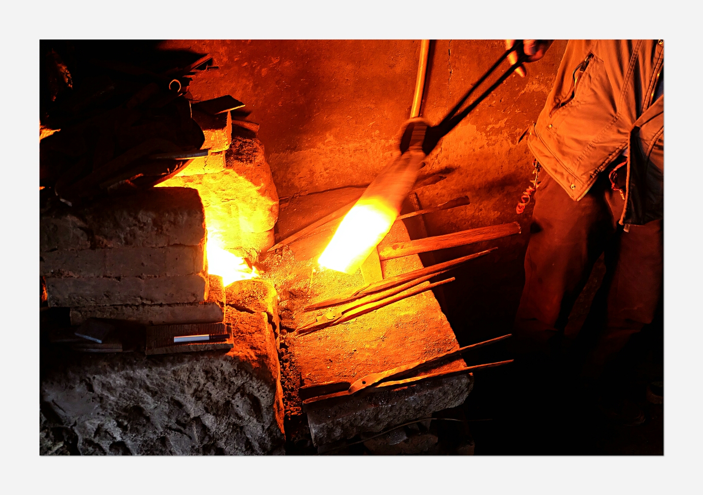 【渐行渐远的乡村铁匠铺】