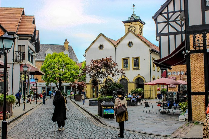 英伦风情的"小镇",充满童话的世界.