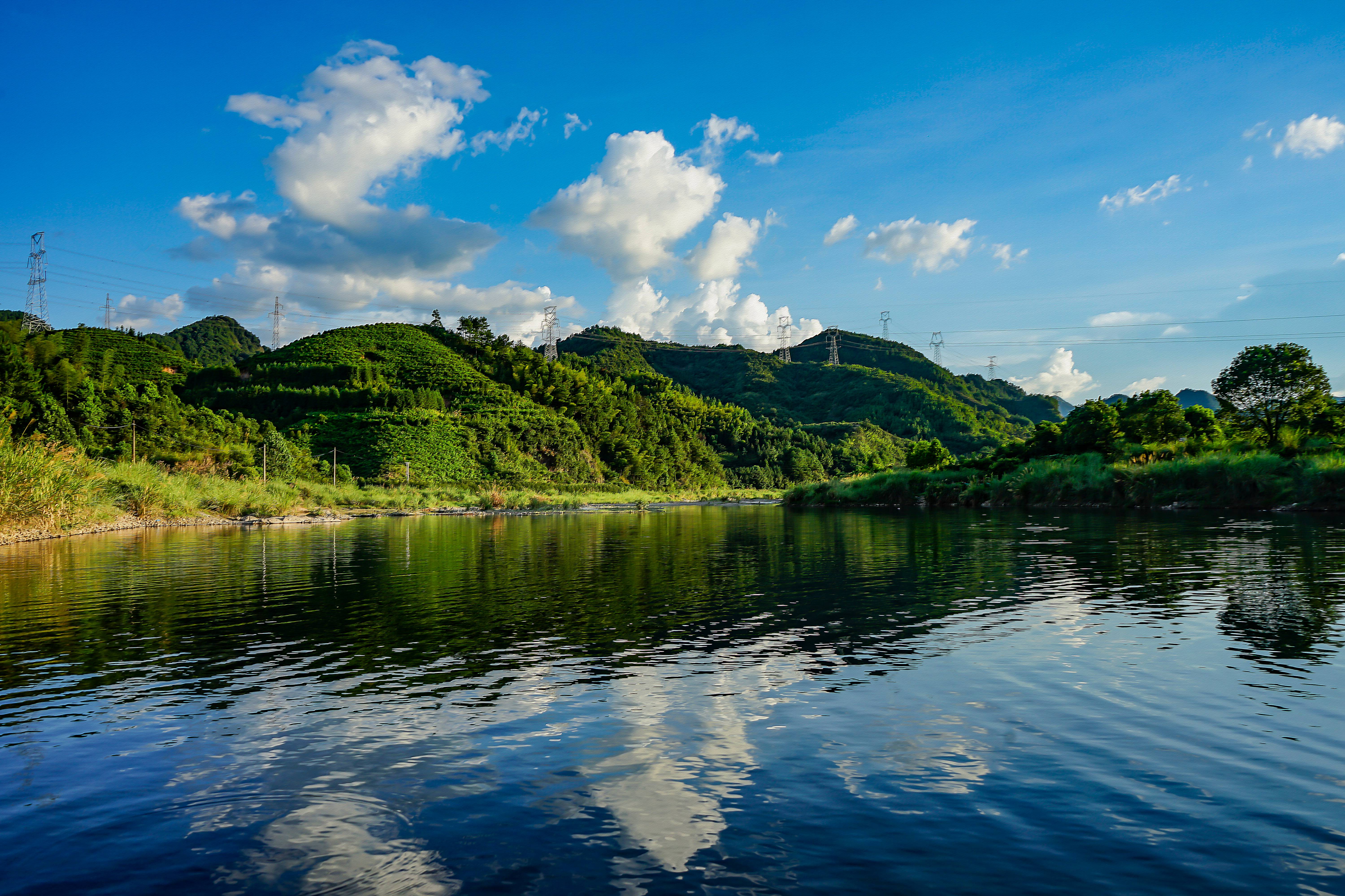 白沙溪水漂染了岁月和时空二