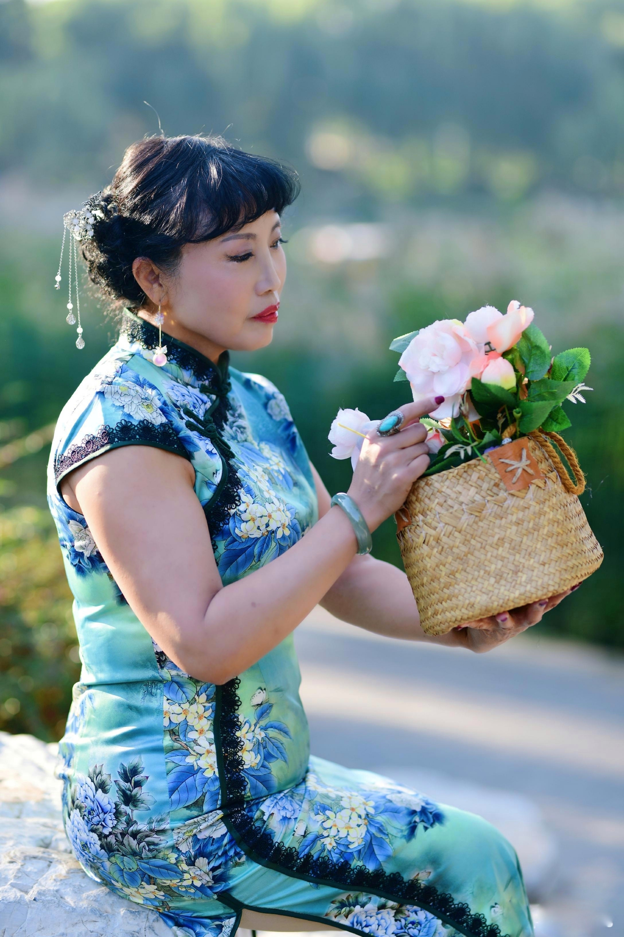 旗袍人像风采美篇图片