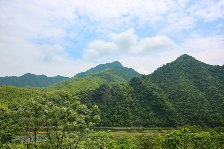 寻找最美泰顺九峰水库