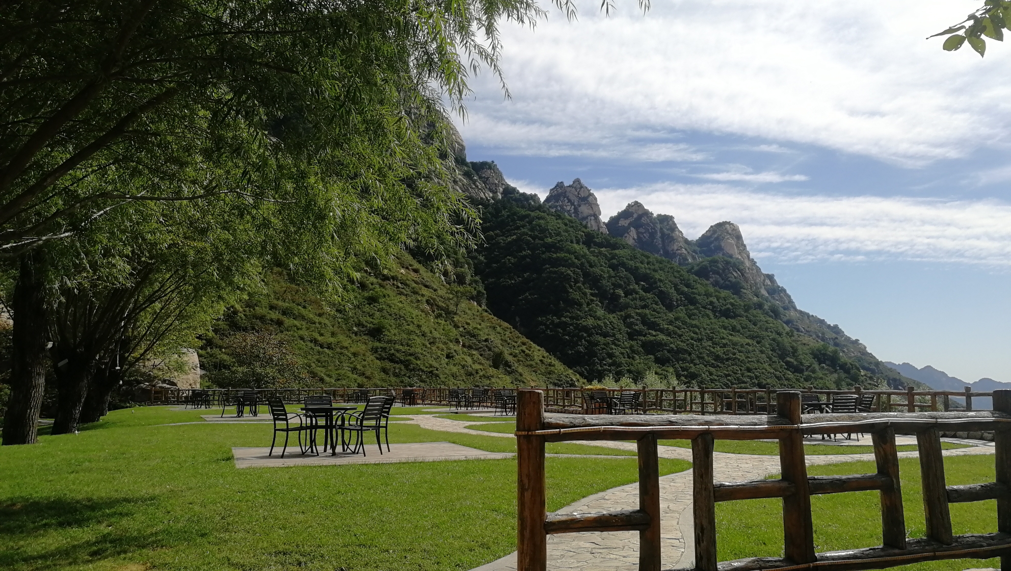 灵寿漫山花溪谷实景拍摄