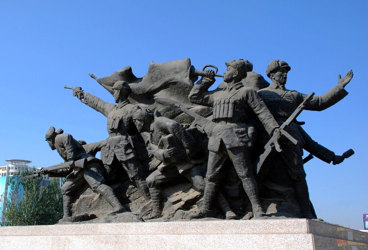 卫国战争雕像图片