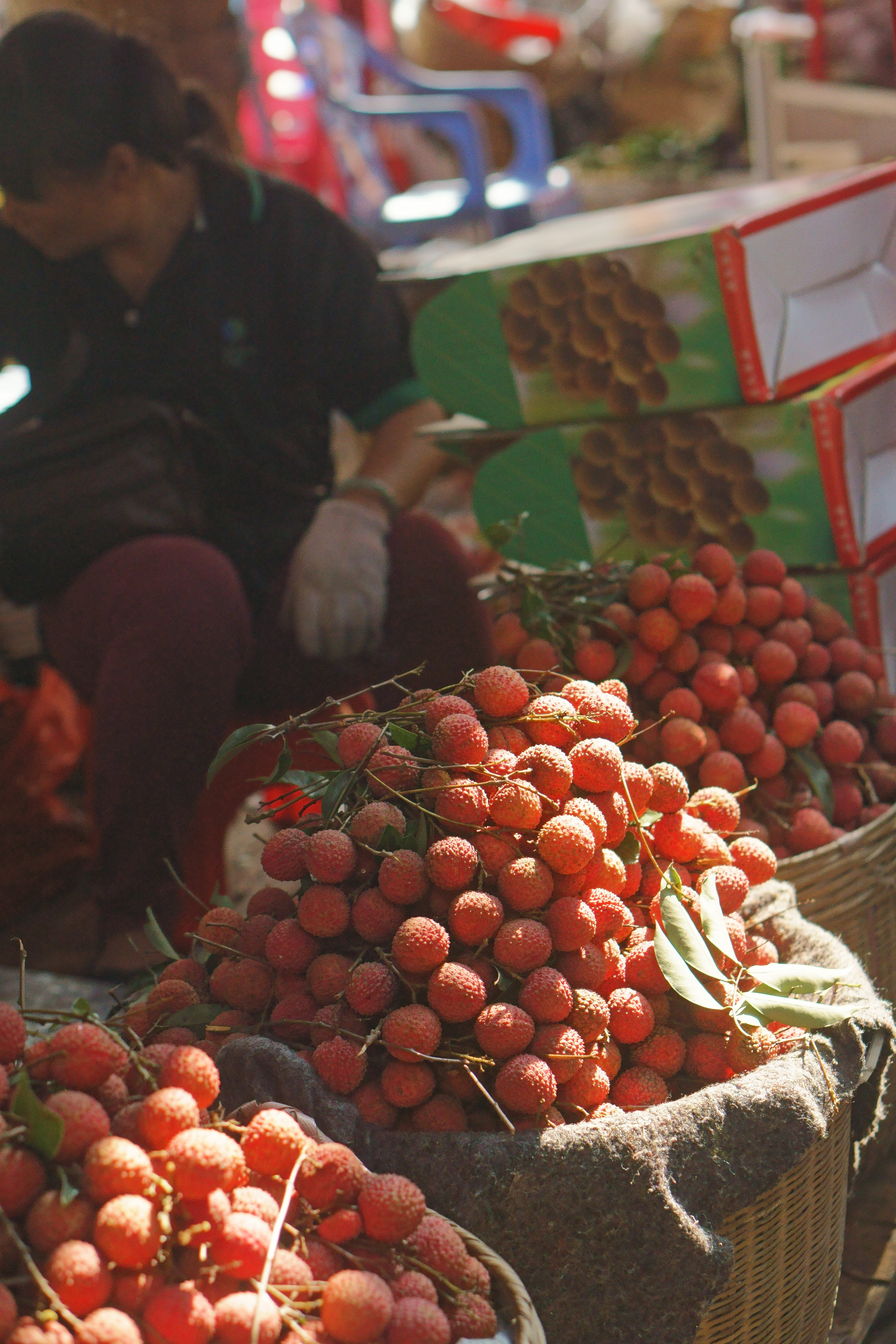 2018萝岗荔枝市场(纪实摄影)