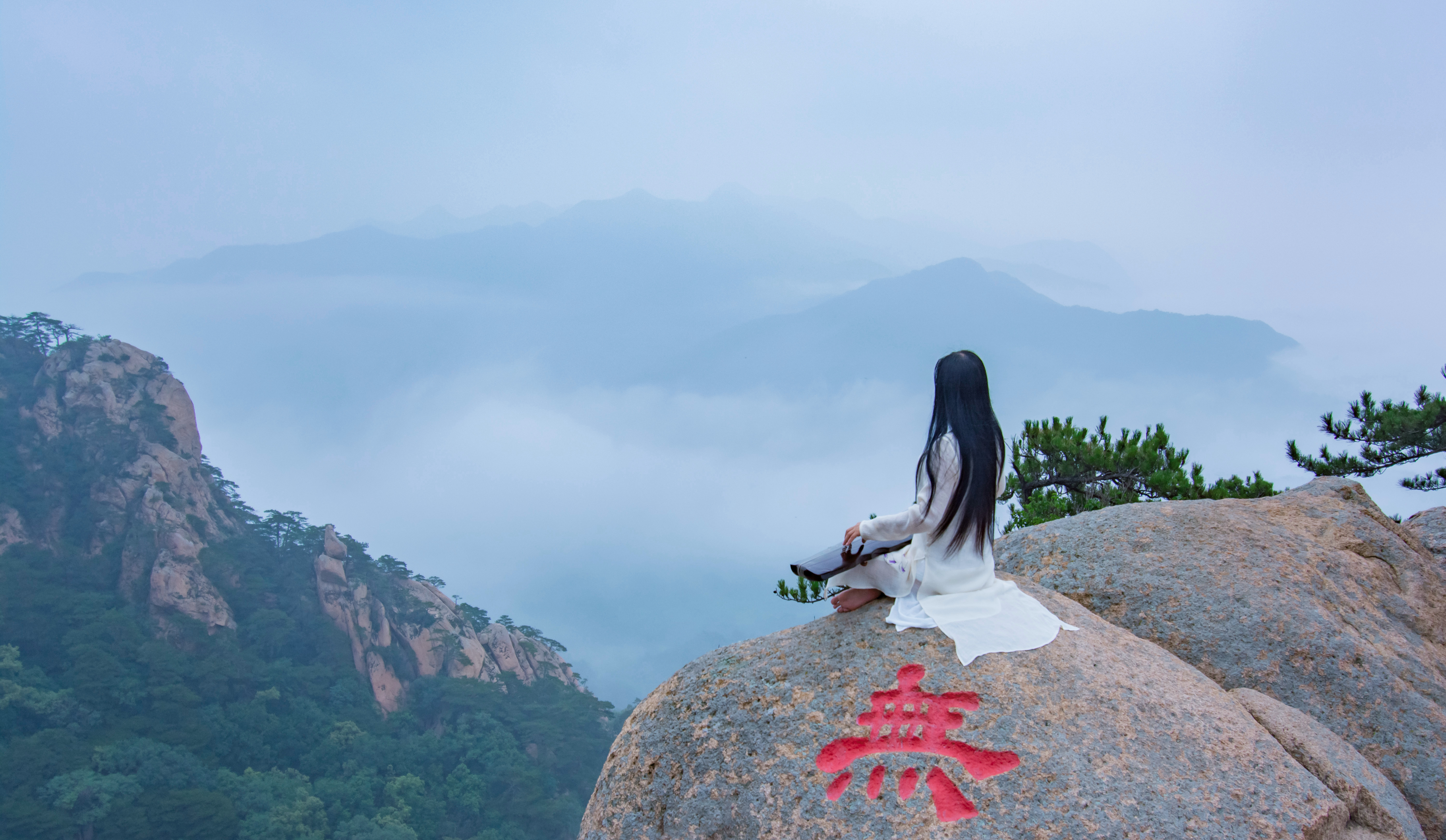 千山风景区仙人图片