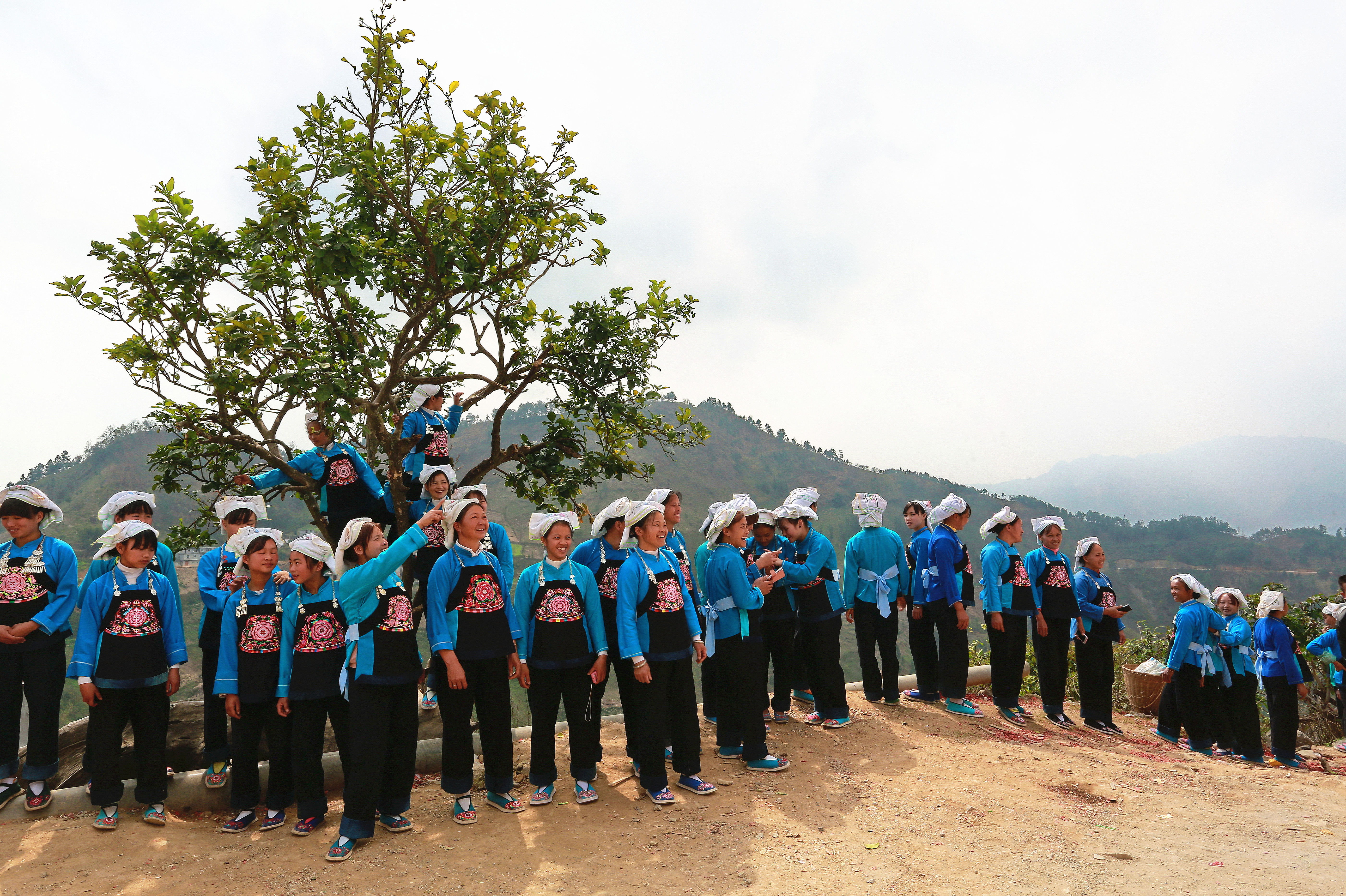 蓝衣壮乡迎新春