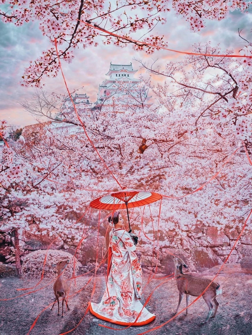 俄罗斯女摄影师克里斯蒂娜·梅德瓦(kristina makeeva)拍摄了这一系列