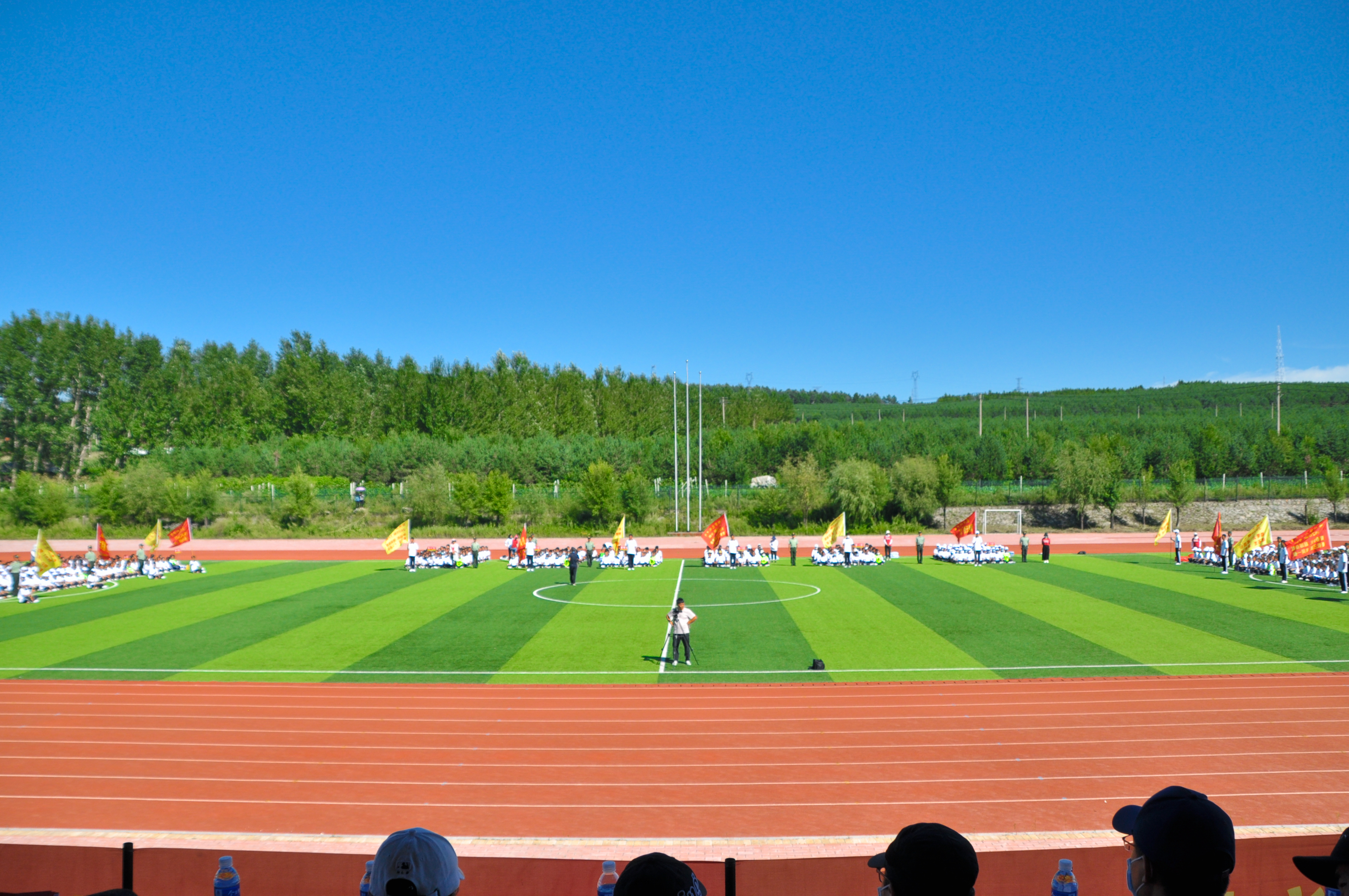 海林市高级中学高一新生军训