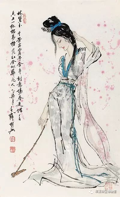 新仕女画派宗师薛林兴笔下的金陵十二钗