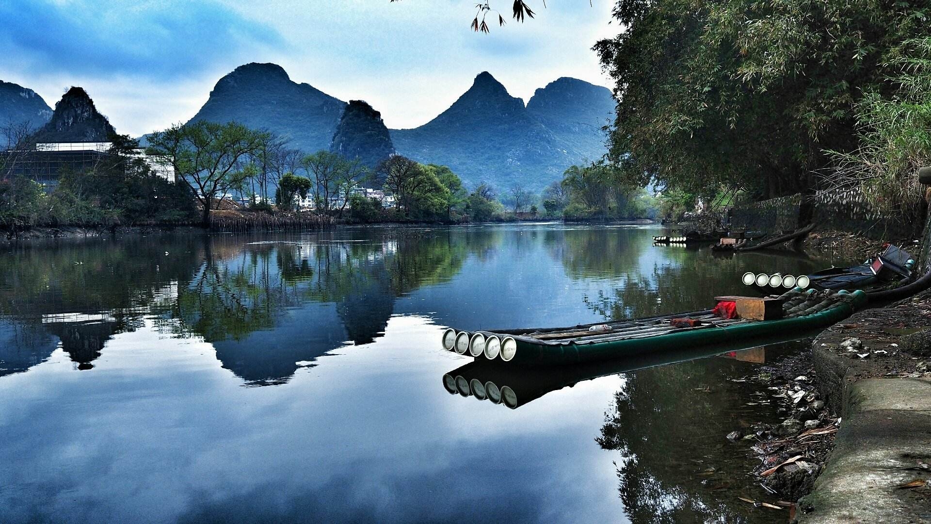 桂林山水作者陈淼诵读拂晓