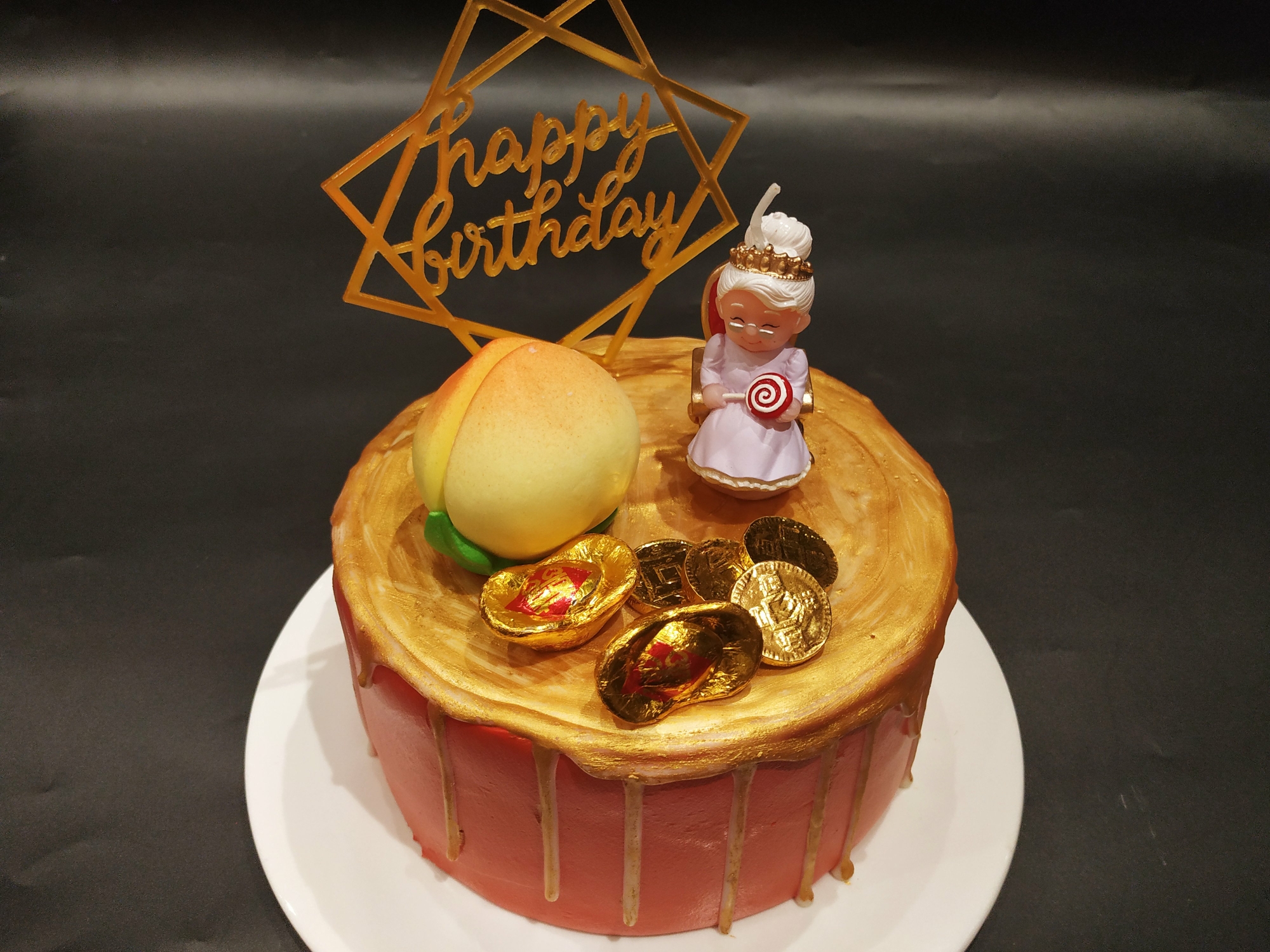 寿婆蛋糕 6英寸牛奶奶油168 6英寸动物奶油238