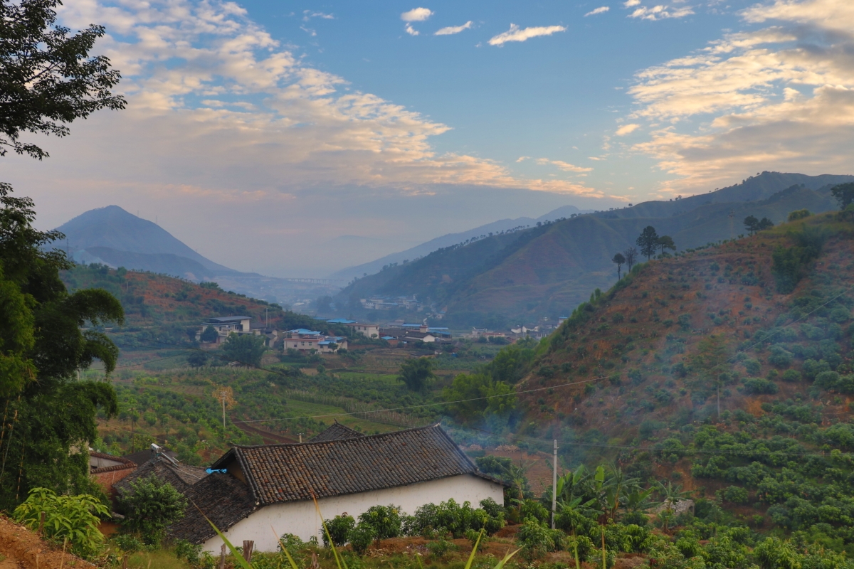 山里人家一一攀枝花市仁和乡中坝乡中坝村
