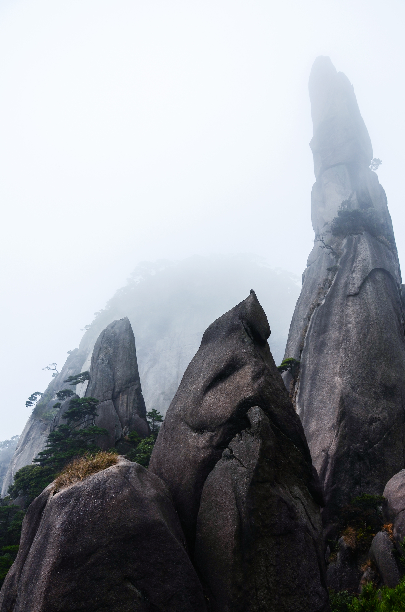 奇峰怪石三清山