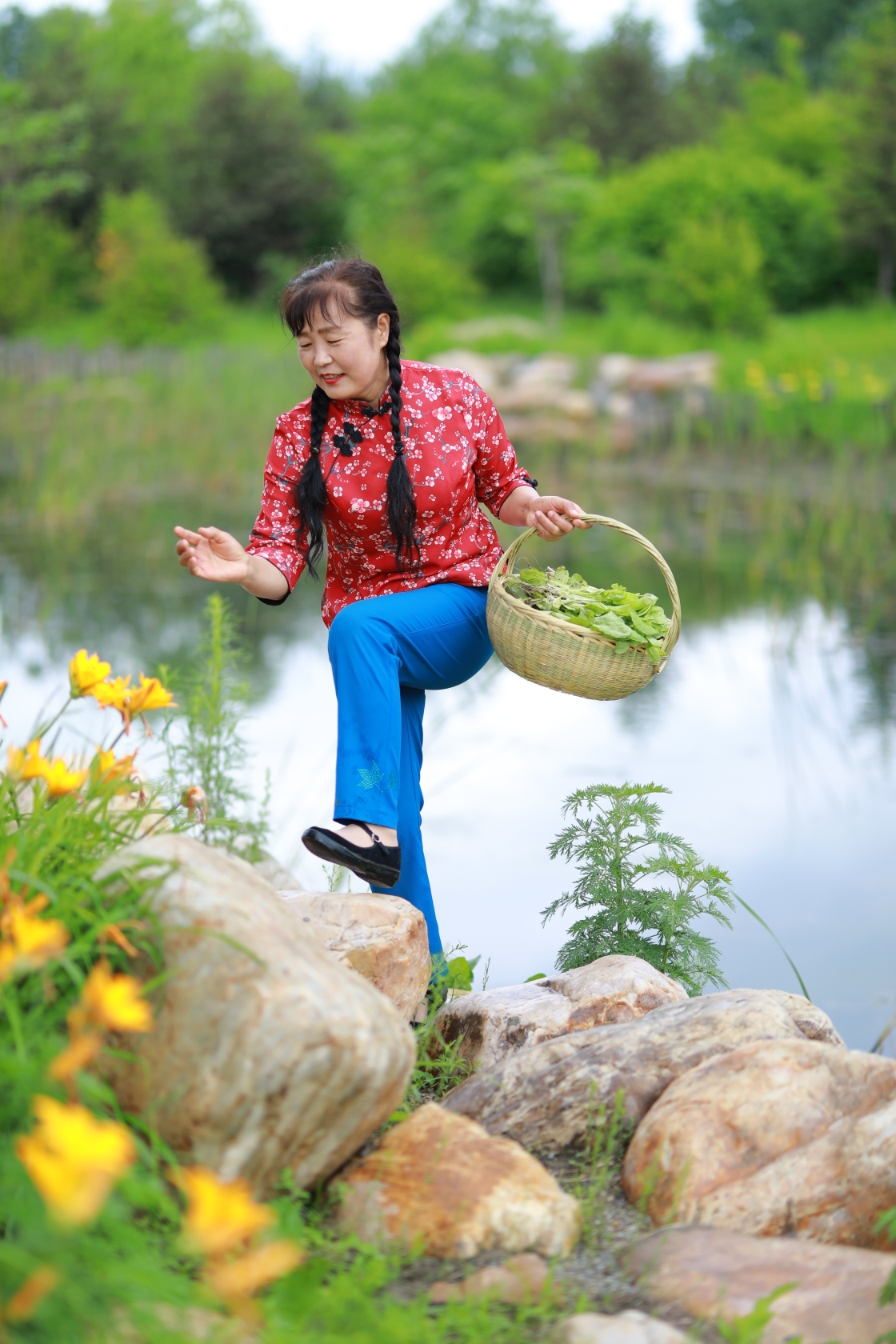 (原片外景人像摄影)山妹子