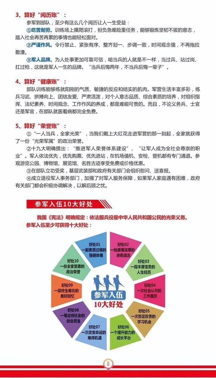 泰山区2020年征兵政策调整