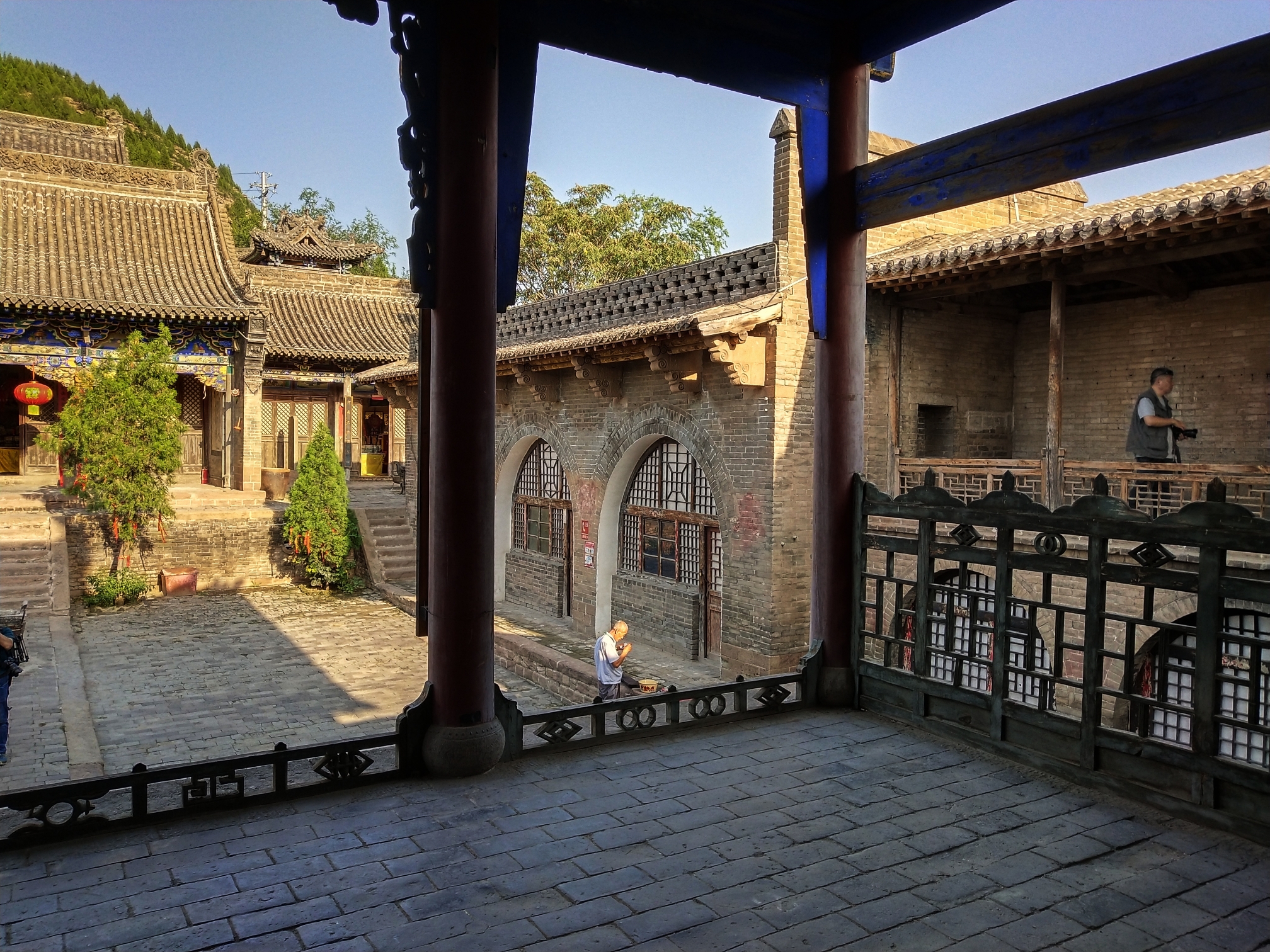 山西之旅平遥梁村及碛口古镇夜景