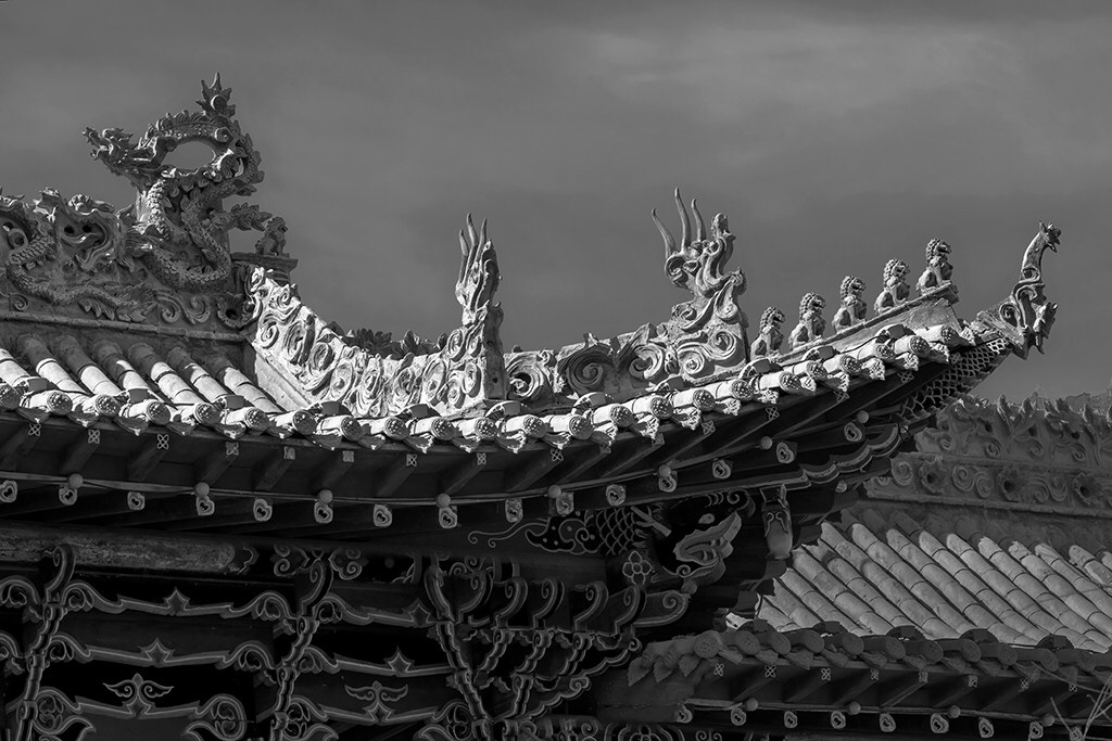 酒泉"西汉胜迹"明清古建筑局部影像