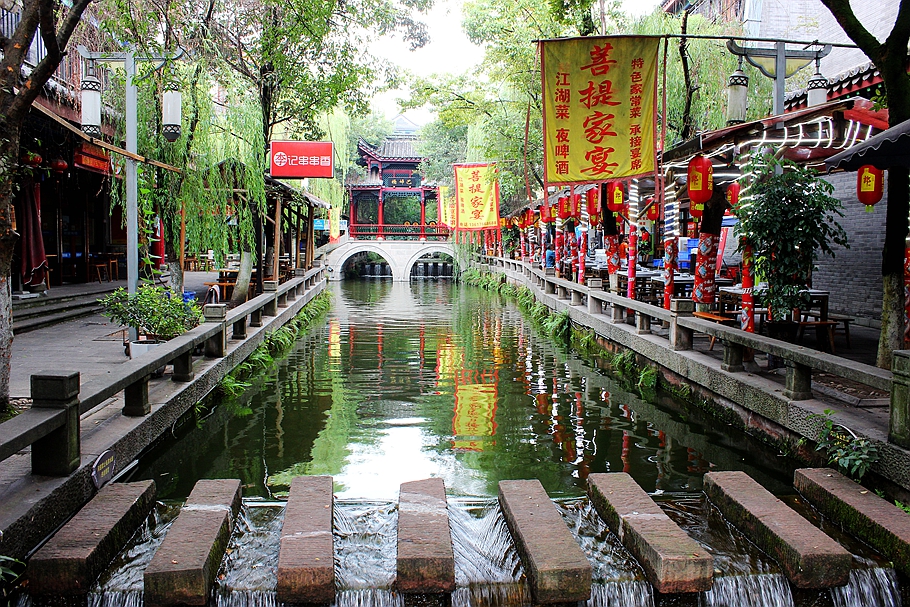 重庆的江南水乡长寿菩提古镇