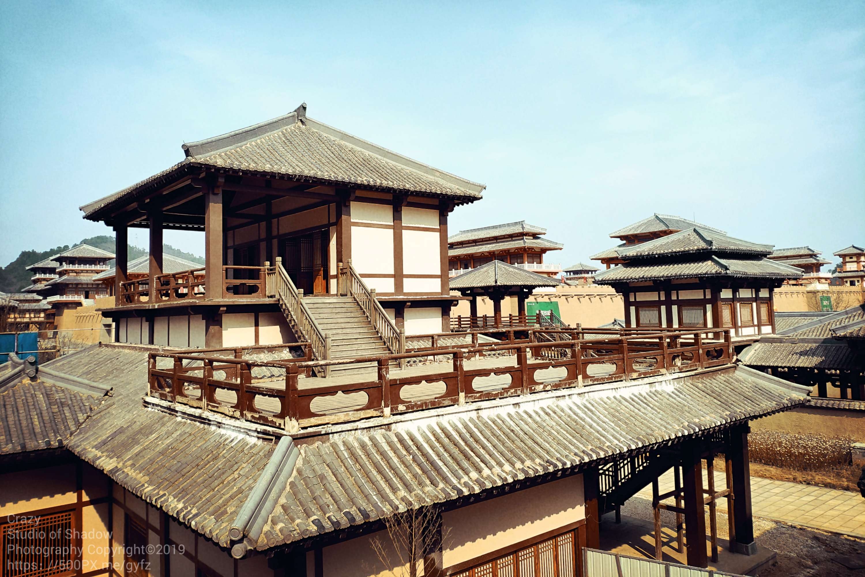 贵州旅游推荐都匀秦汉影视城