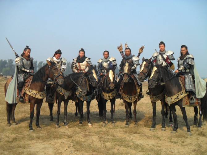 原创〗再现杨家将之金沙滩【七律】