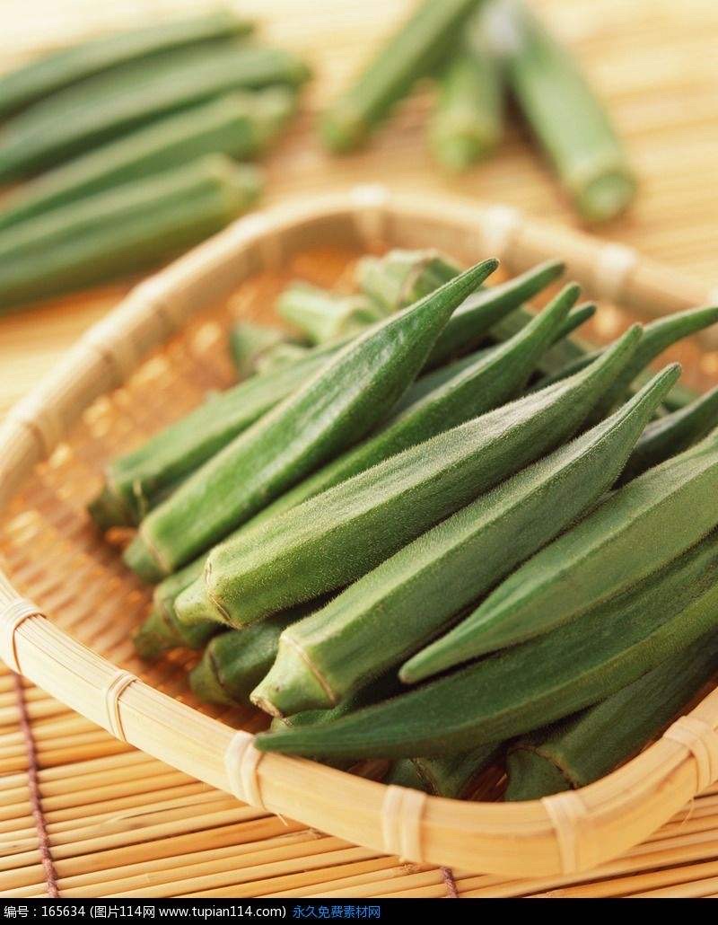 每日一素:年夜饭冷菜系列菜凉拌秋葵