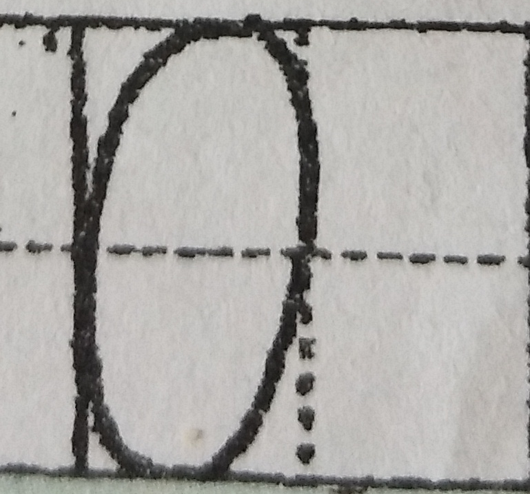 1—10所有数字的正确书写法!