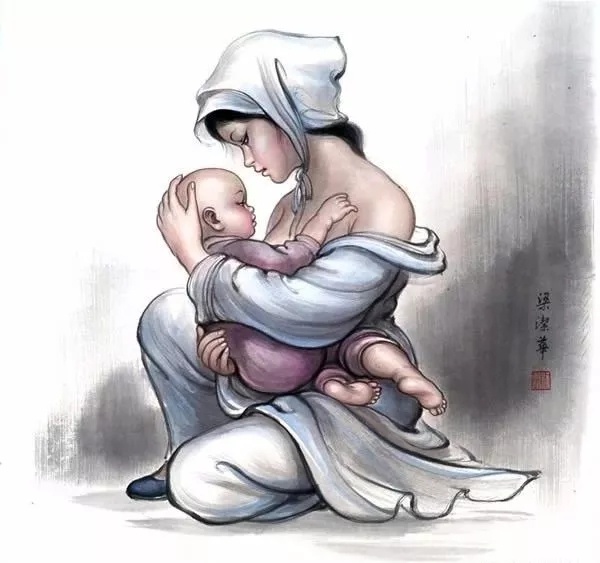 告慰慈母笑九泉, 吾辈子孙当自强.