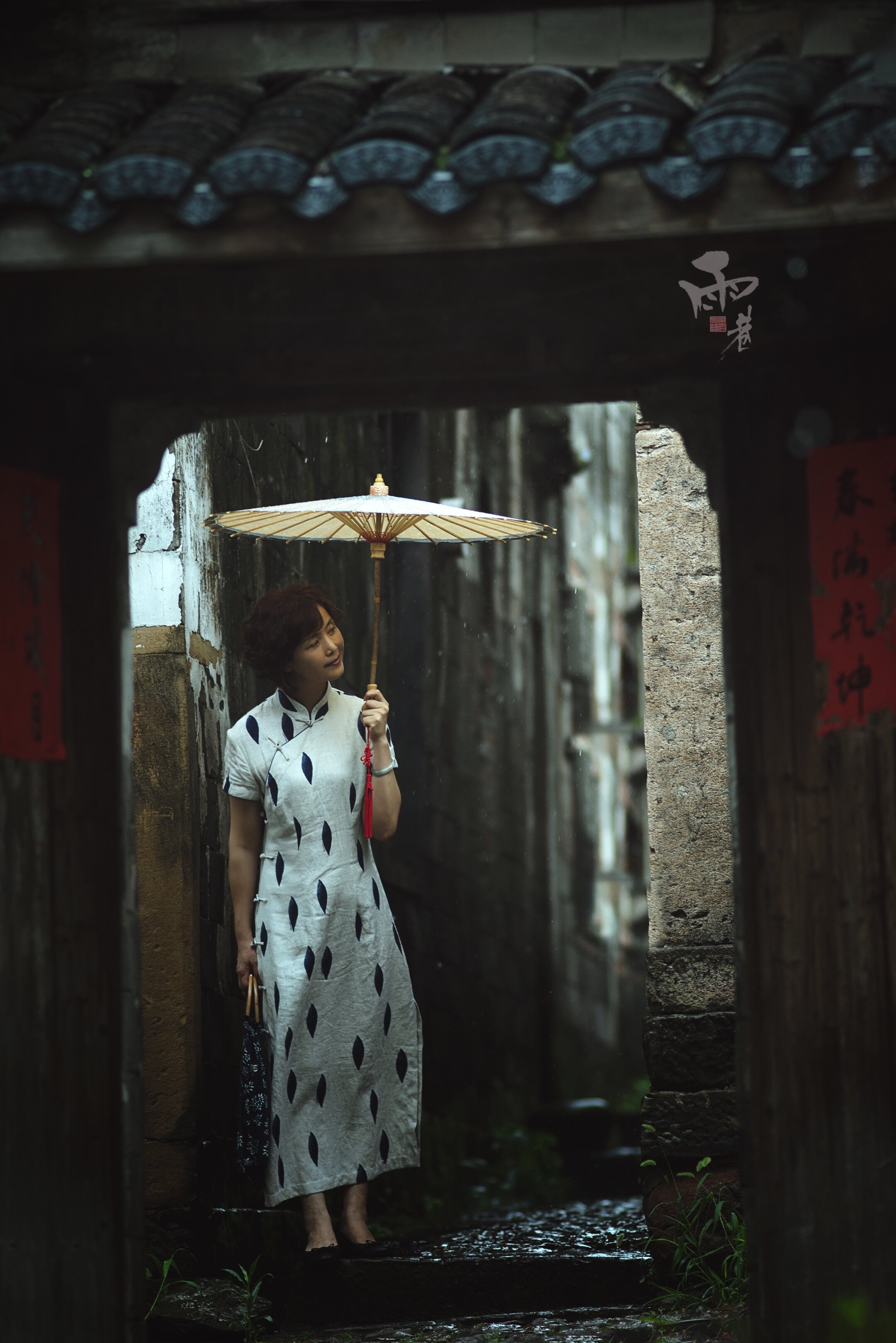 雨巷里的丁香花依然那么凄美