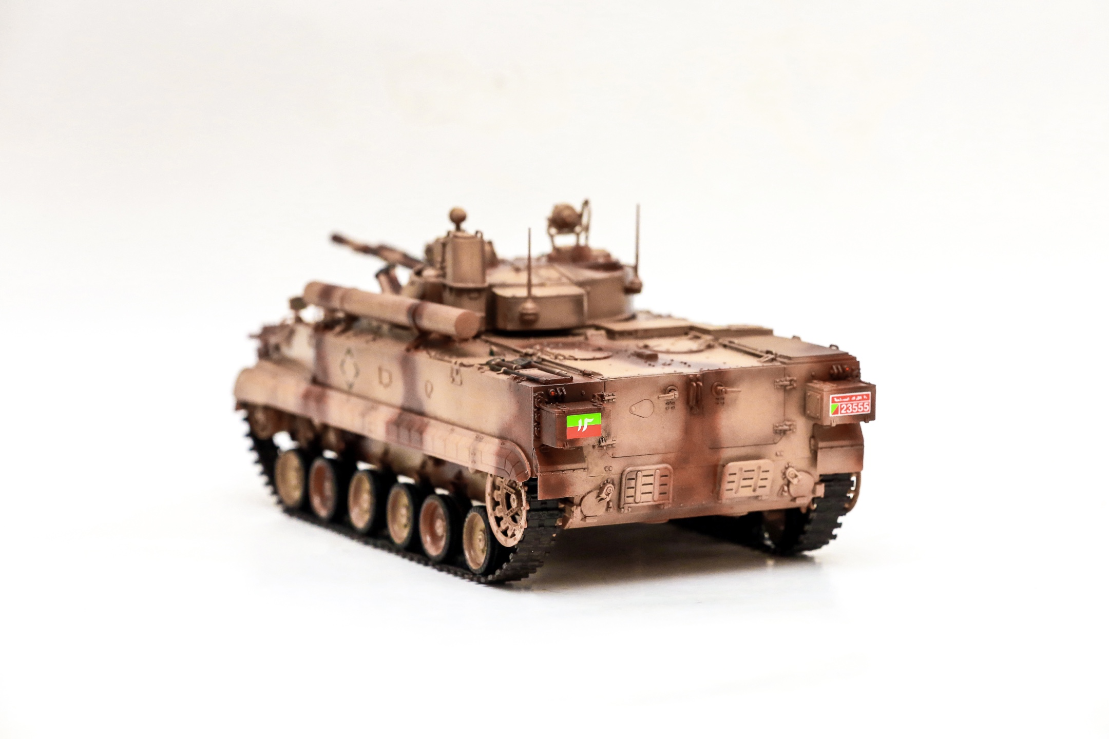 旧作新拍"红色暴力美学"——三款俄式bmp系列步兵战车模型!