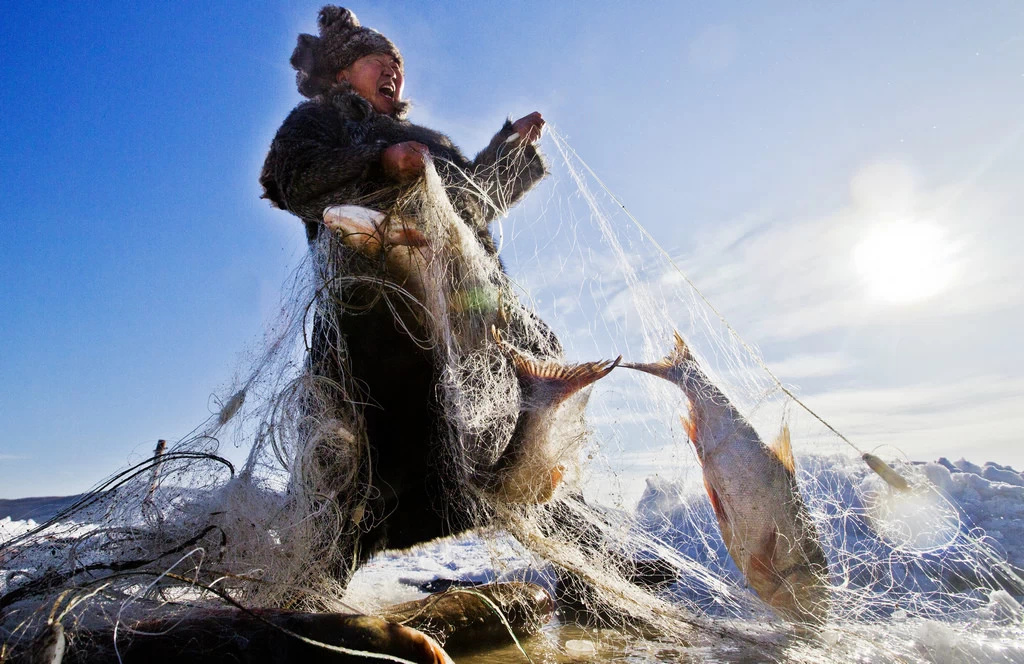 赫哲啊赫哲 你铿锵中迸发着坚毅 你渔猎中砥砺出剽悍的文明 伊玛堪里