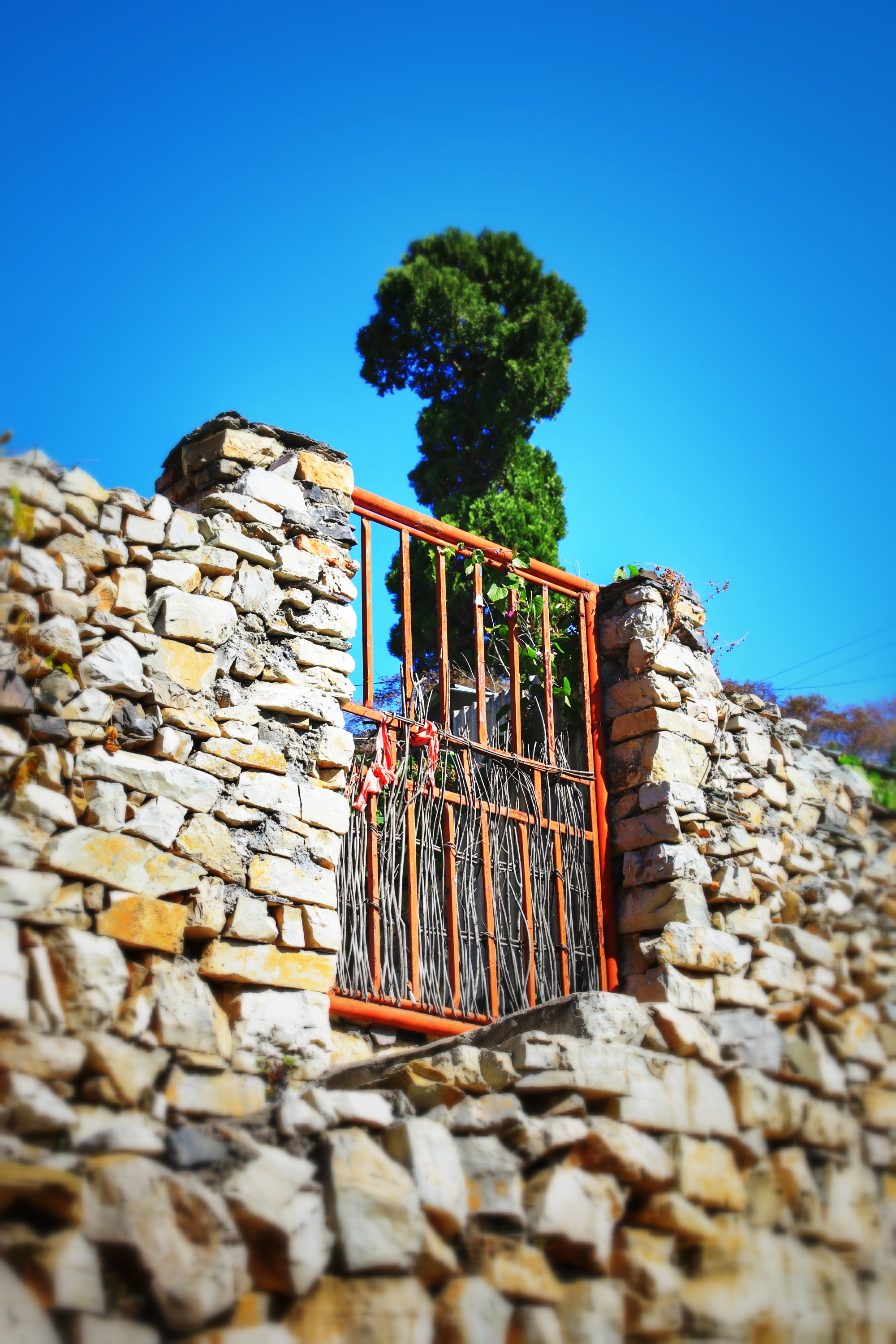 美丽的谷峪神话古朴的世外桃源