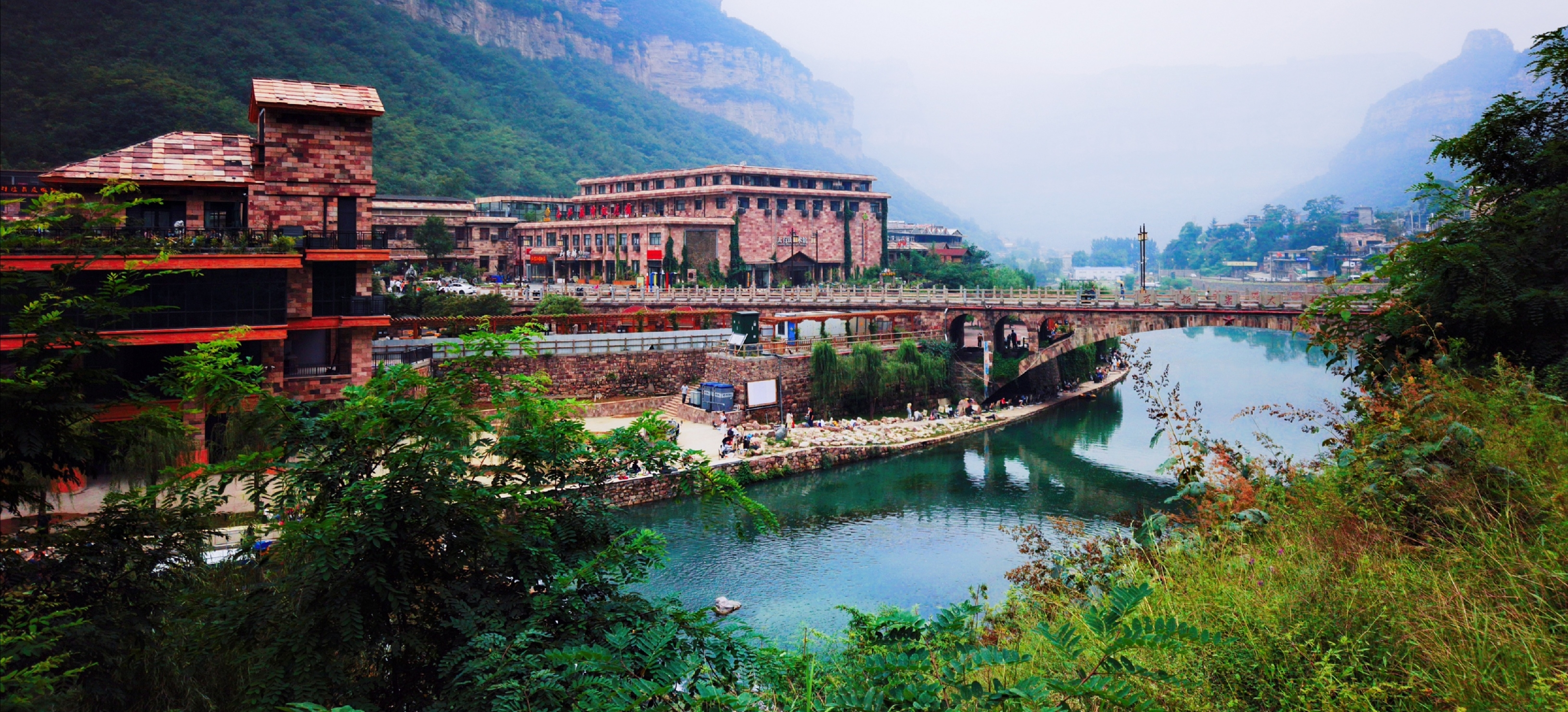 太行大峡谷南湾村