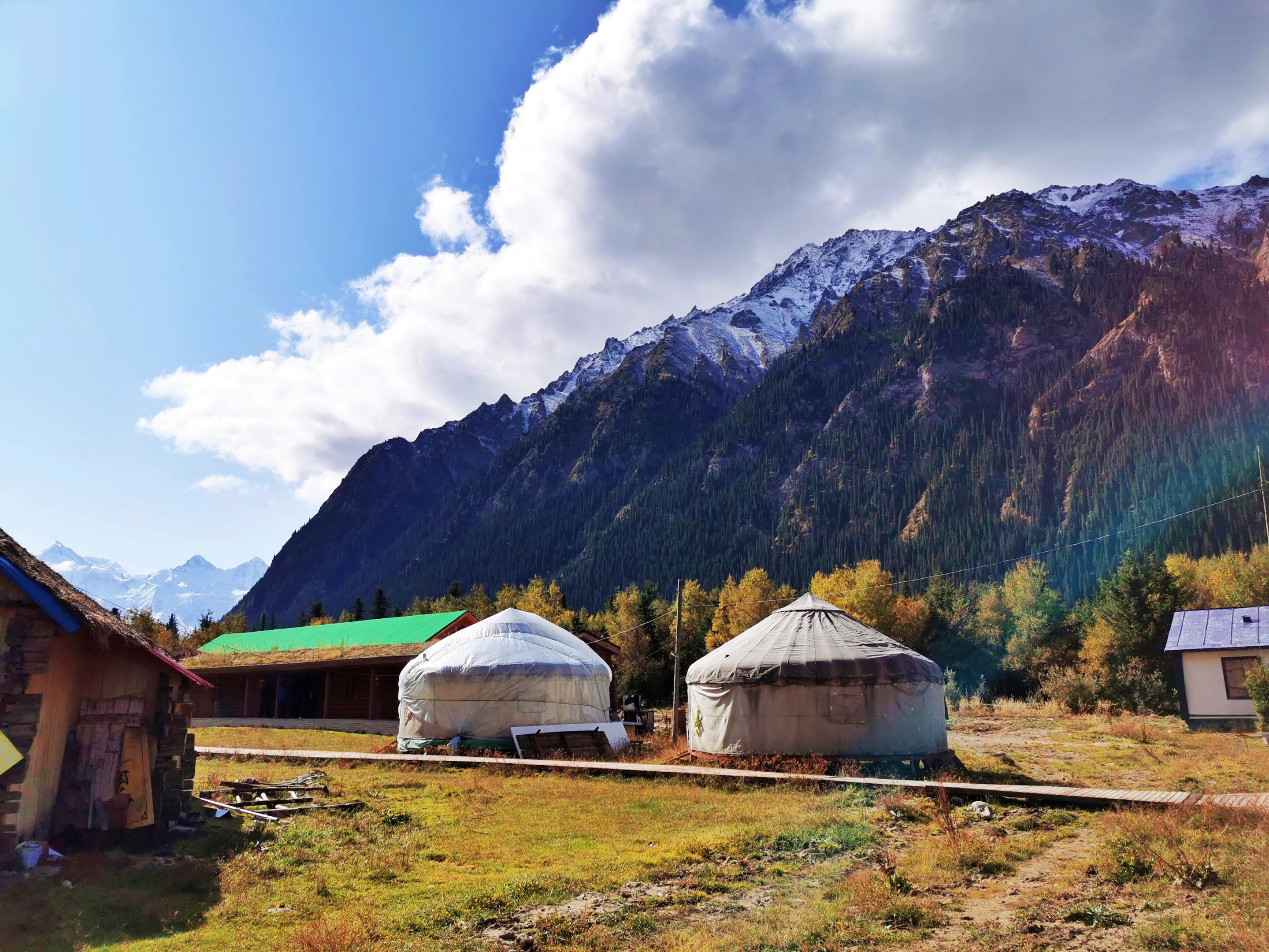伊犁河谷乌孙国61昭苏夏塔天马古道