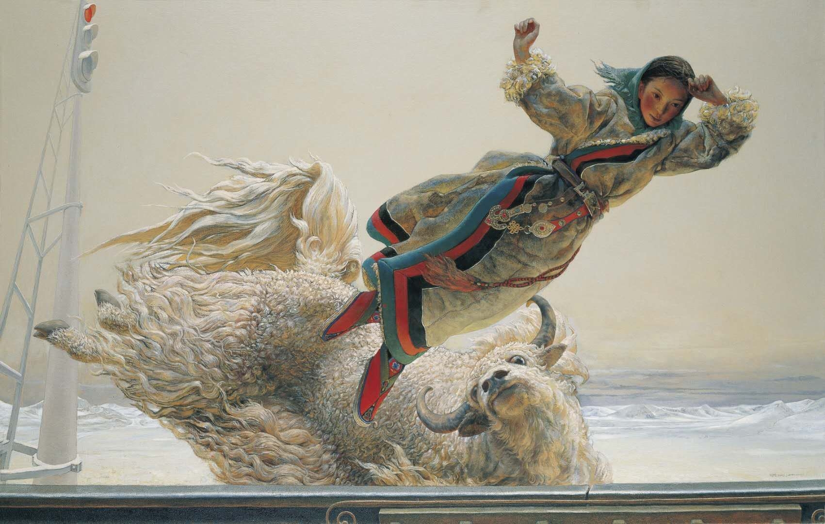 当代著名油画家王沂光作品选欣赏