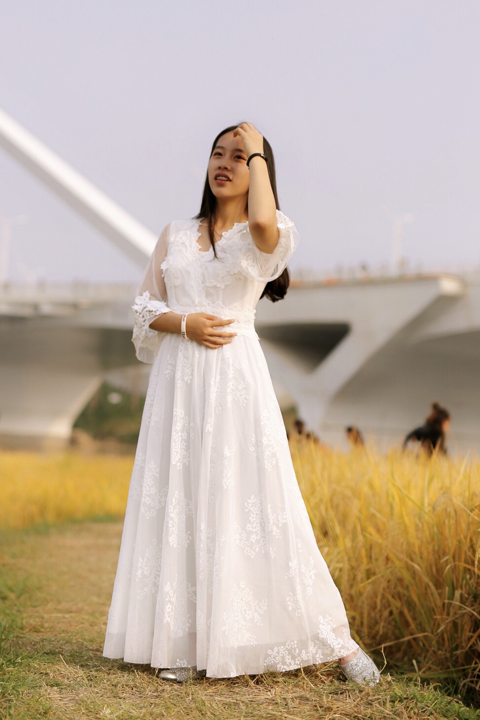 浅笑回眸的瞬间