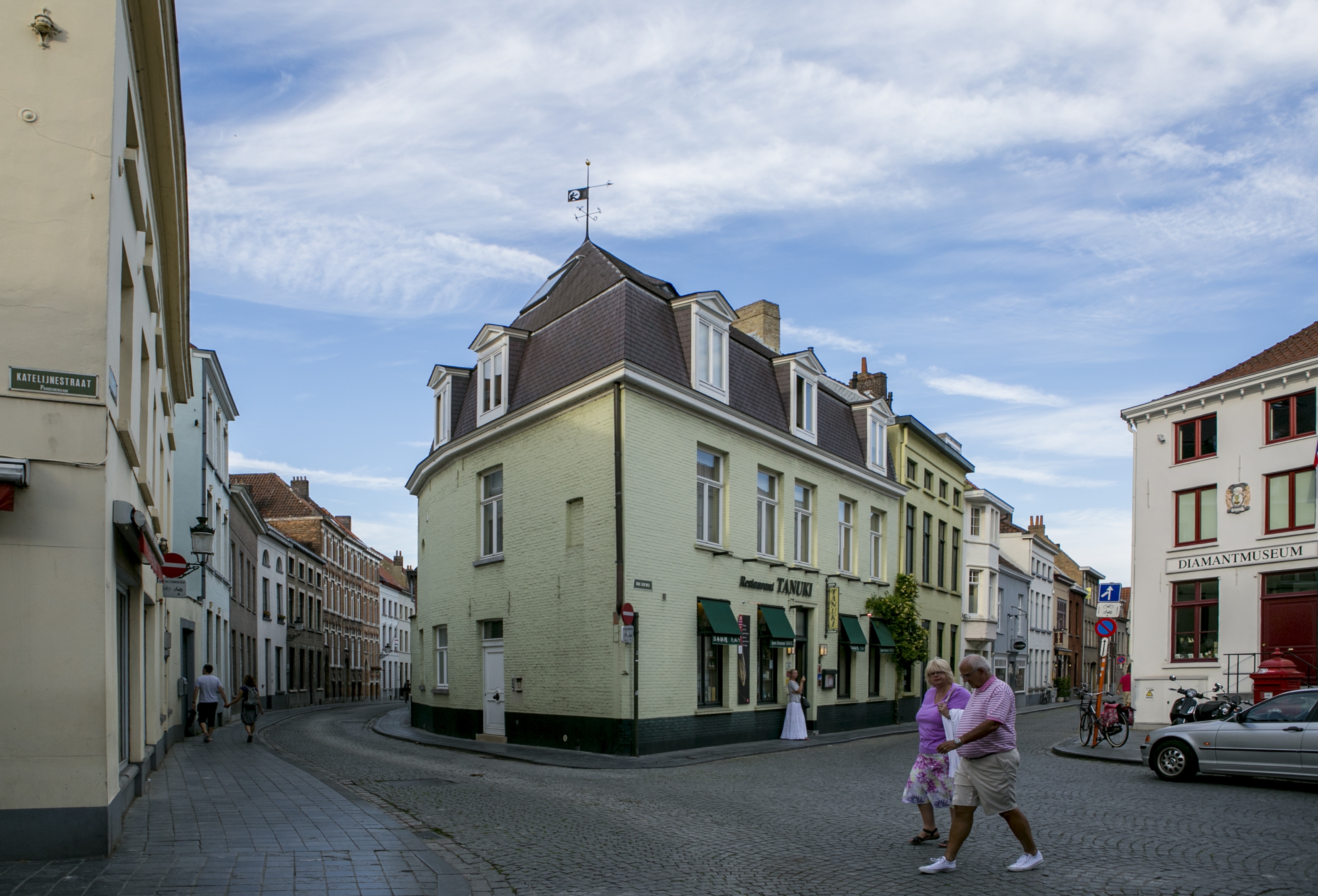 比利时布鲁日小镇图片