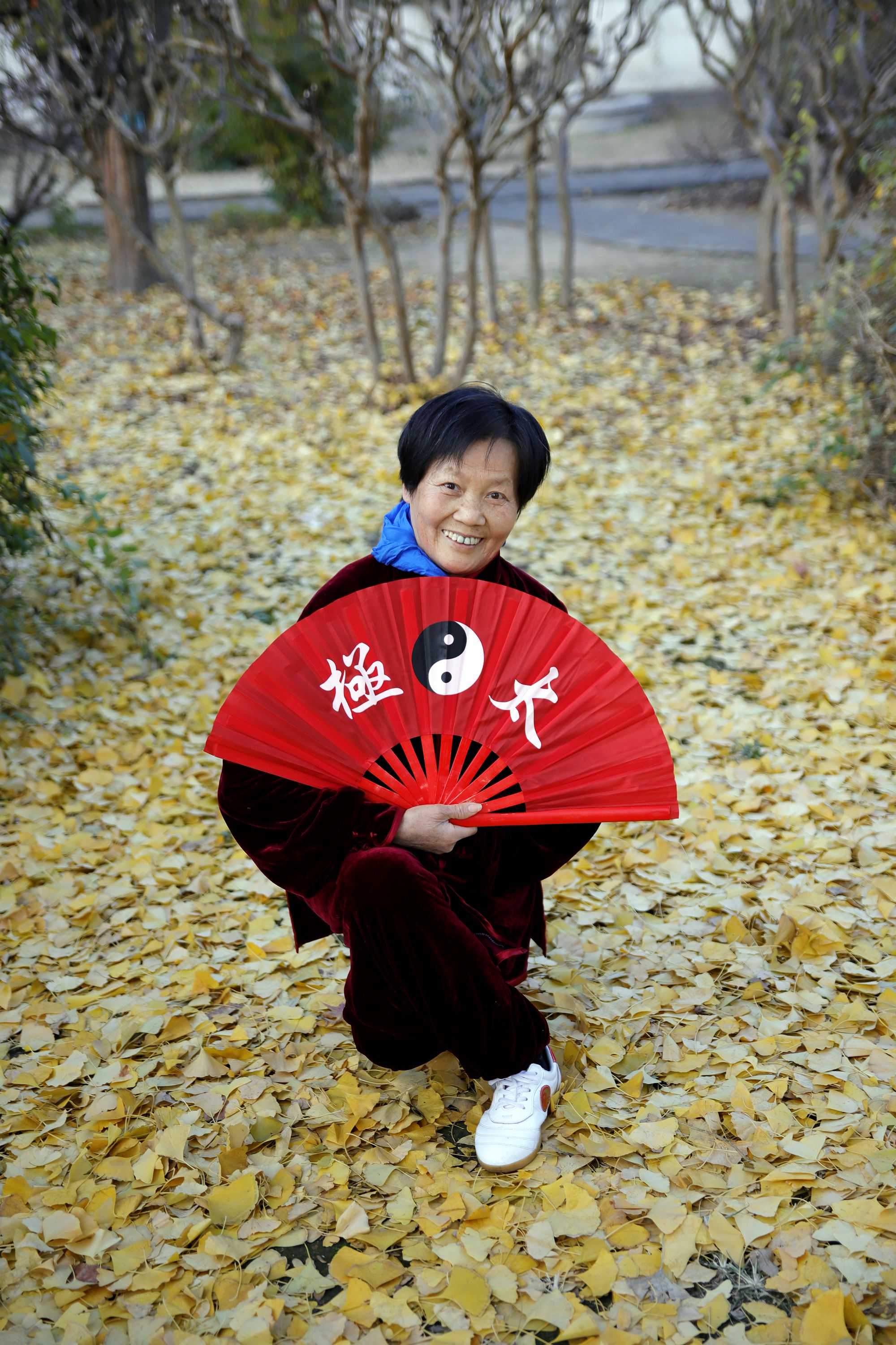 銀杏樹下太極情