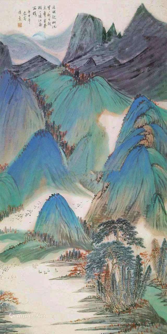 民国才女潘素的山水画作幅幅精彩令人赏心悦目