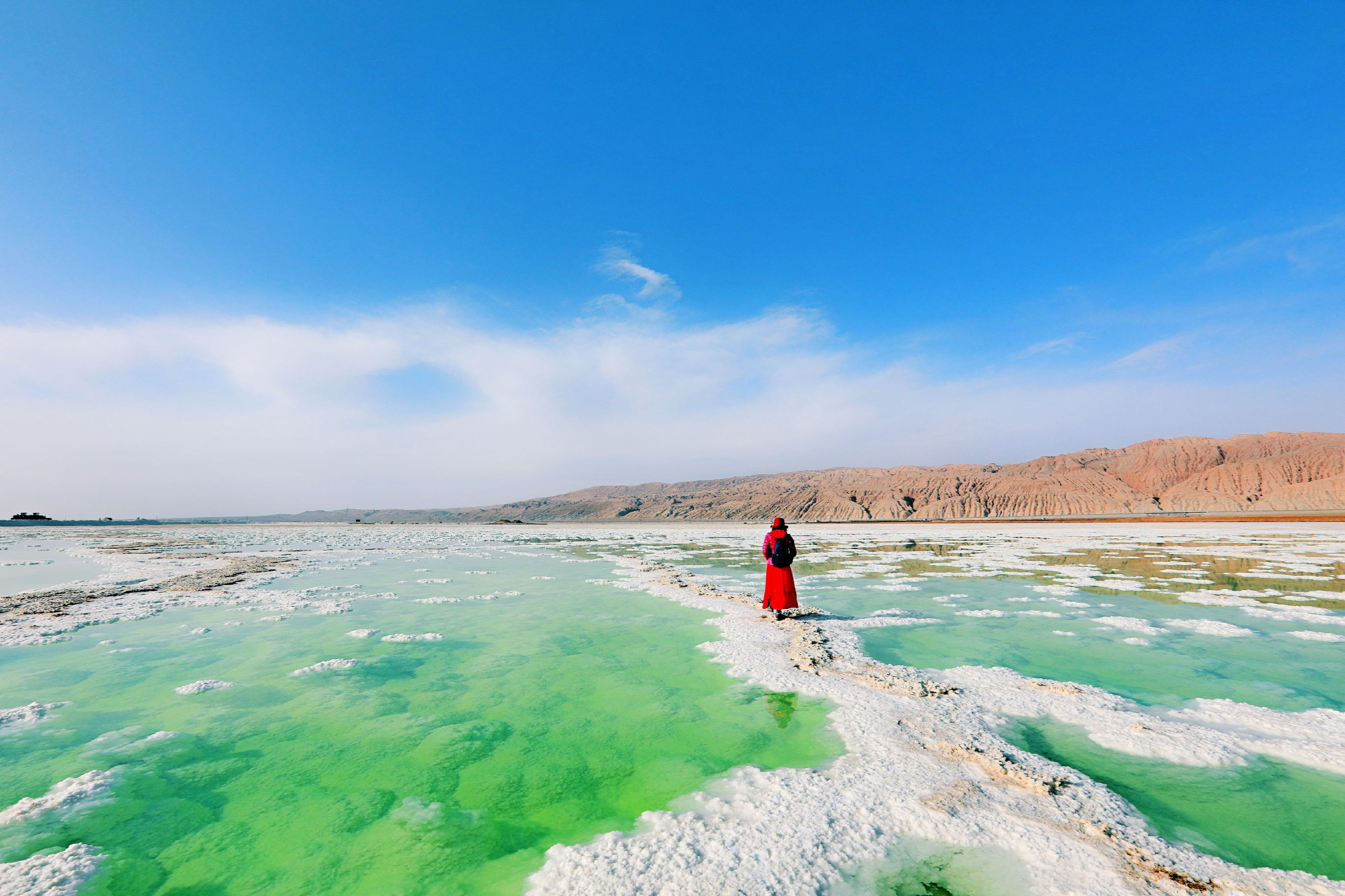 天空之镜茫崖翡翠湖首发