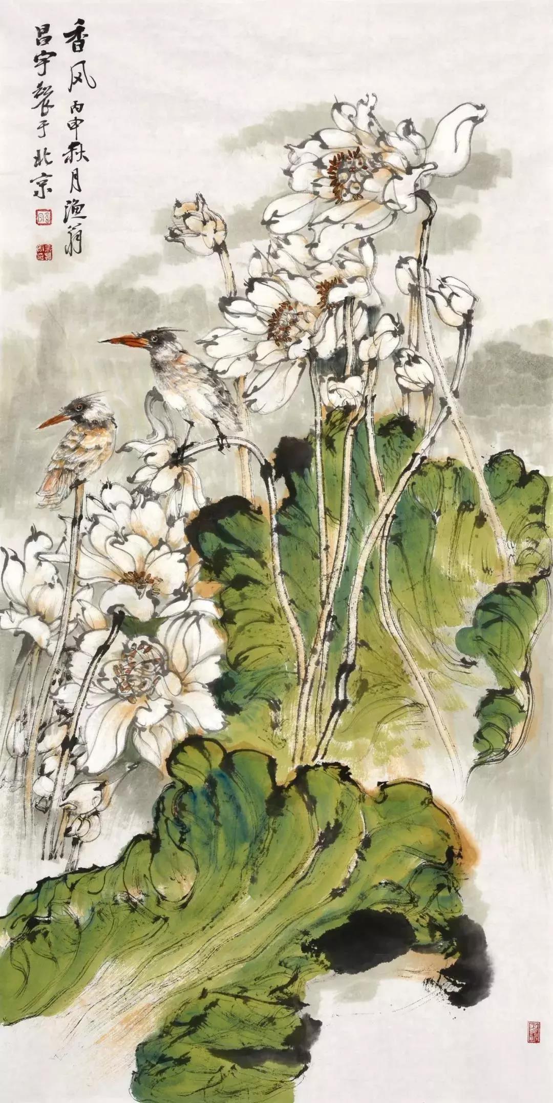 大写意花鸟画家余昌宇