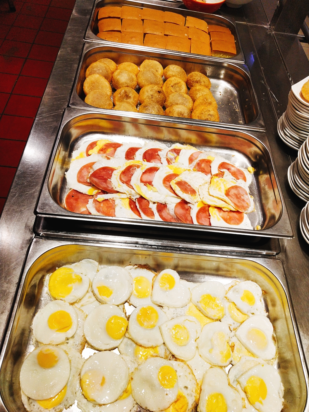 航天电子8月6号早餐