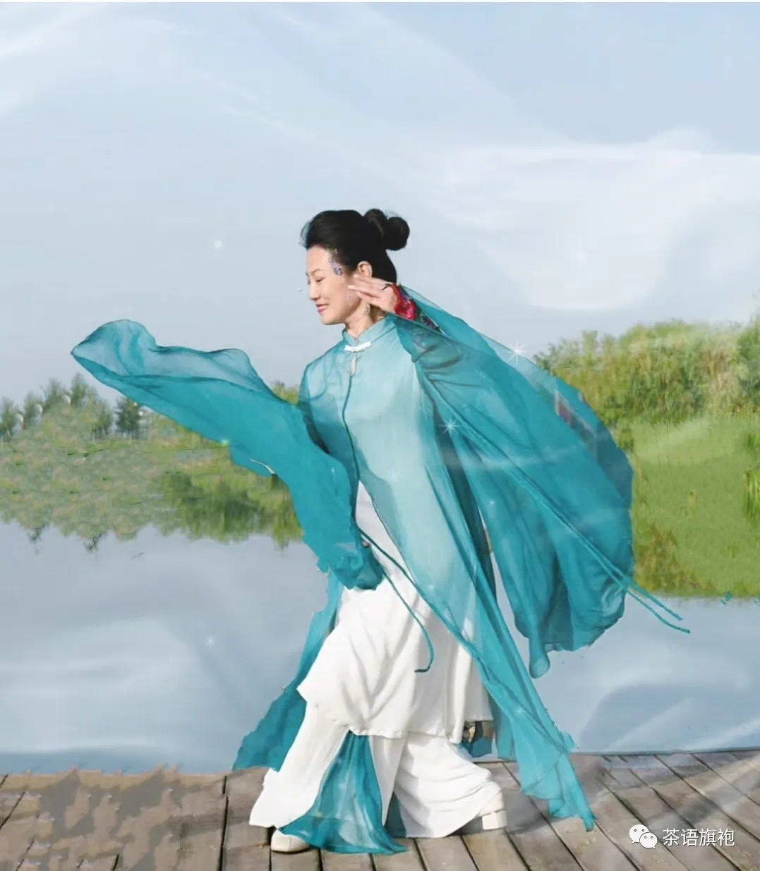 从来佳茗似佳人竹君茶语禅舞期待喜欢静美的你