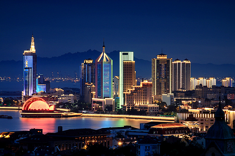 《美丽的青岛》上合组织峰会之约信号山之夜