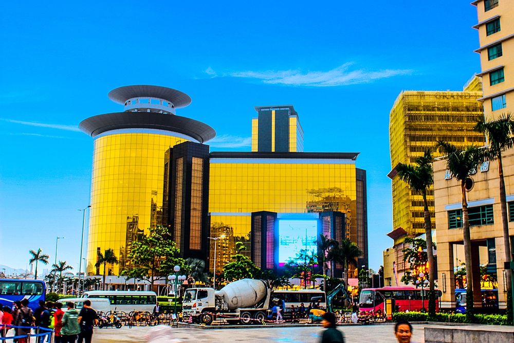 金莲花广场——澳门回归纪念景点