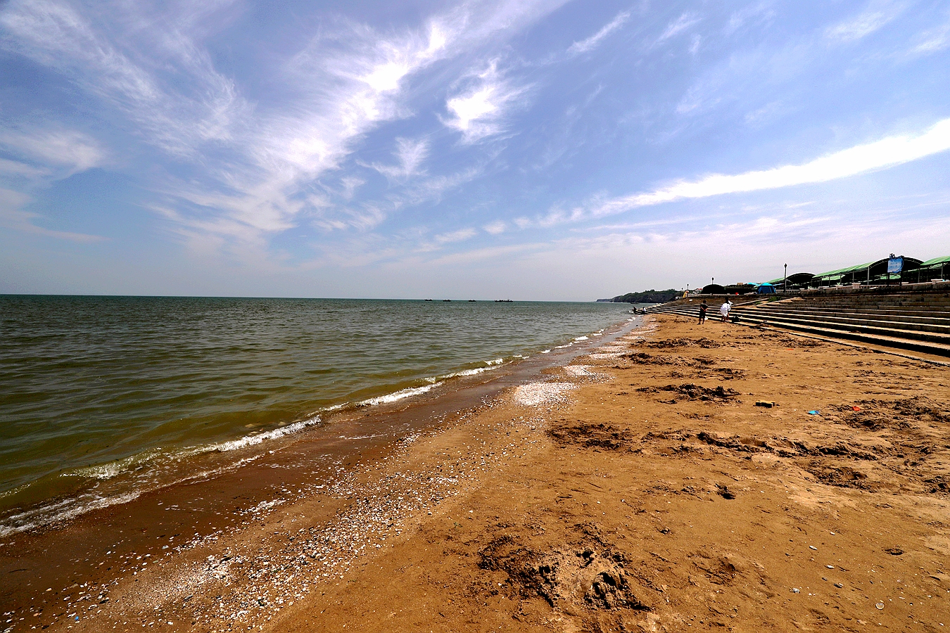 大连夏家河子海滨浴场图片