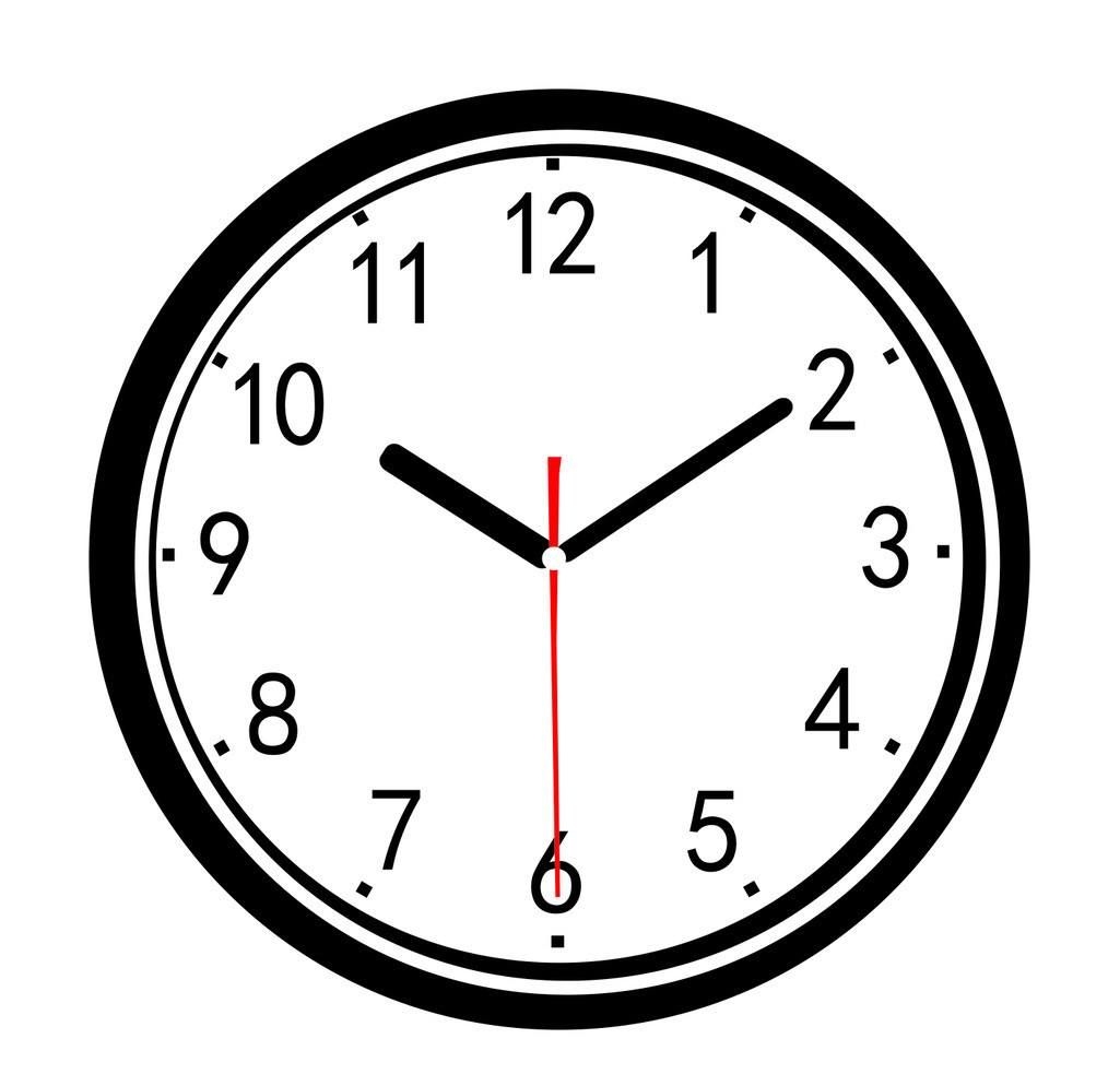 钟表面上的角与角度