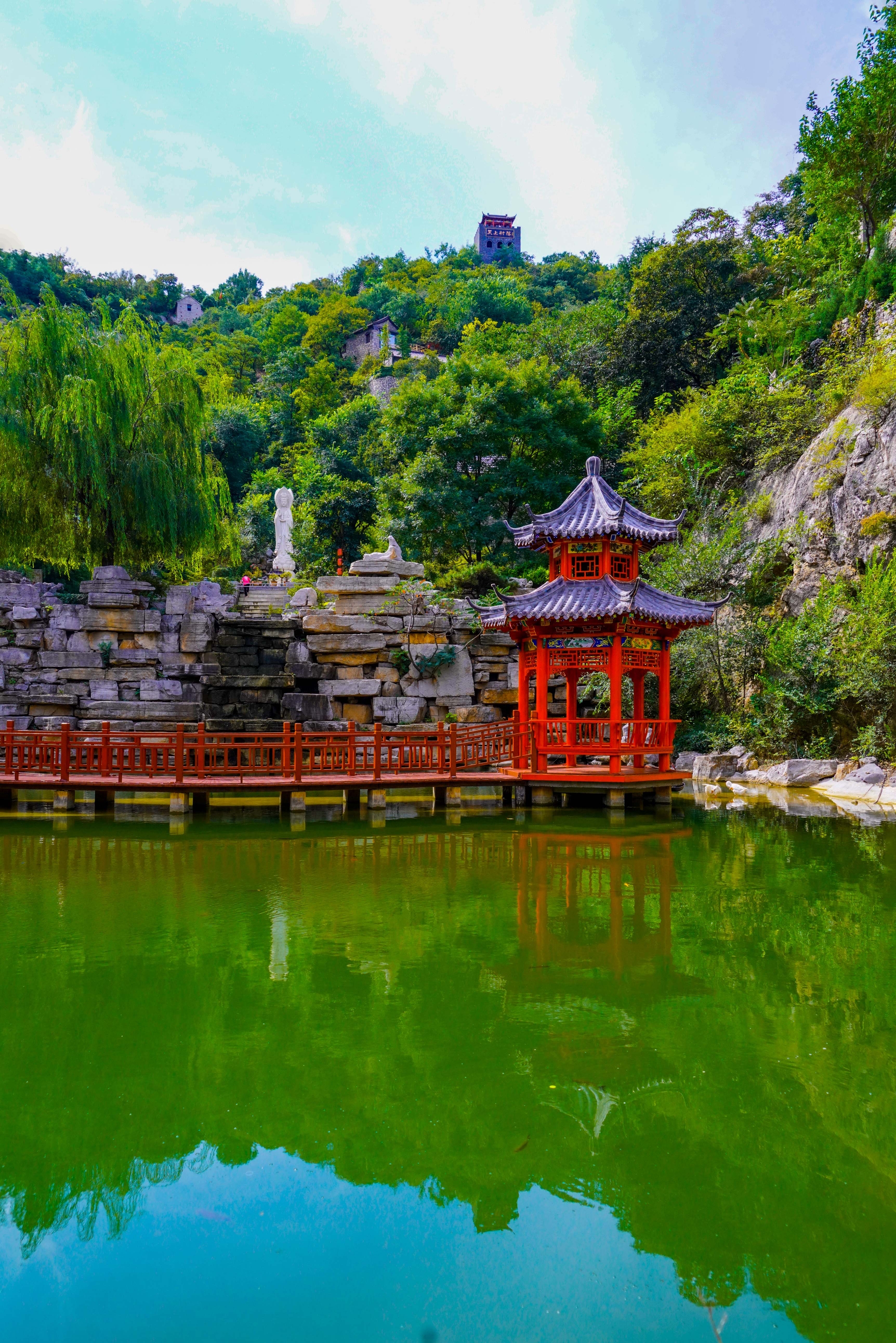 天上古村落牛记庵