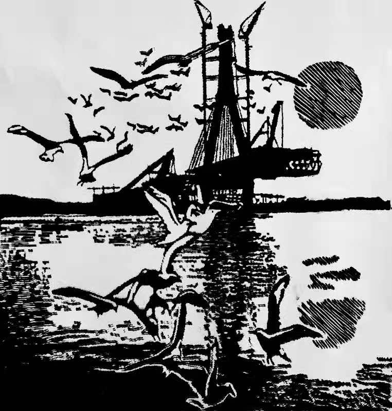 铁道兵著名画家李仕兵版画作品欣赏